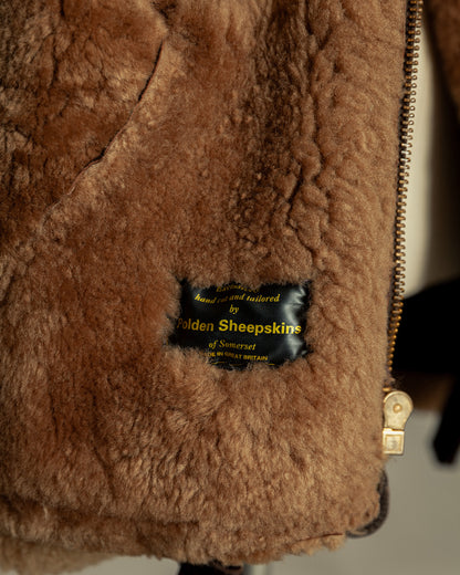 Vintage RAF Irvin Sheepskin Flying Jacket - Made in England