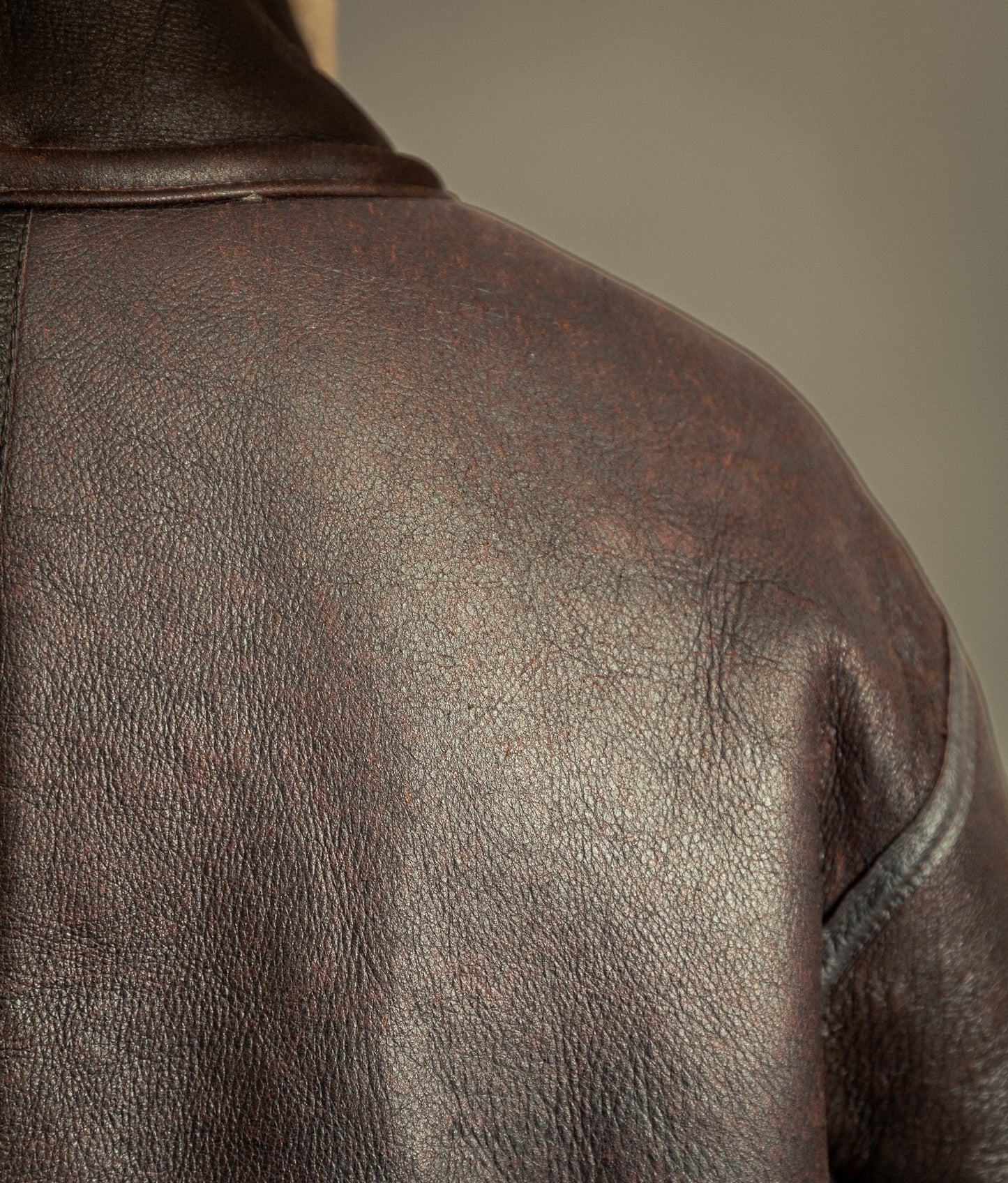 Vintage Sheepskin Flying Jacket – Made in England, Early 1980s - Size XXL (48)