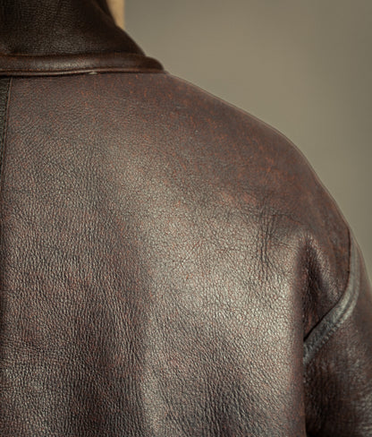 Vintage Sheepskin Flying Jacket – Made in England, Early 1980s - Size XXL (48)