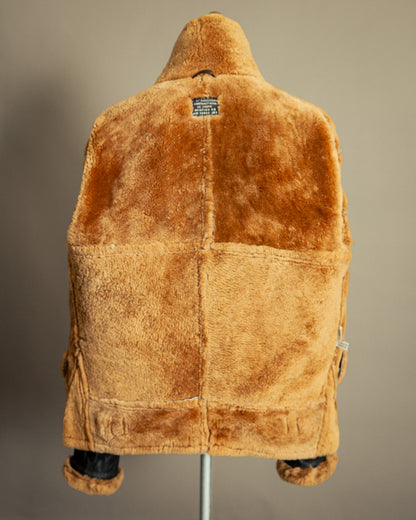 Vintage B-3 USAAF Sheepskin Shearling Flying Jacket - Medium (42)