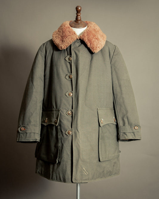 1940s Swedish M1909 Winter Field Jacket by Mats Larsson - Large (42-44)