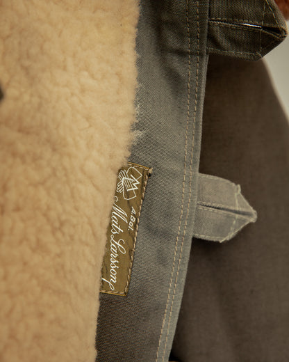 1940s Swedish M1909 Winter Field Jacket by Mats Larsson - Large (42-44)