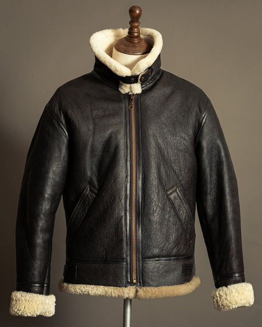 Vintage Type B-3 Sheepskin Flight Jacket – USAAF Style - Small (40)